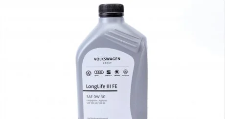 Олива моторна LongLife III SAE 0W-30 (1 Liter) VAG GS55545M2