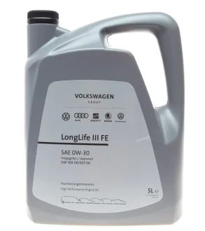 Олива моторна LongLife III SAE 0W-30 (5 Liter) VAG GS55545M4