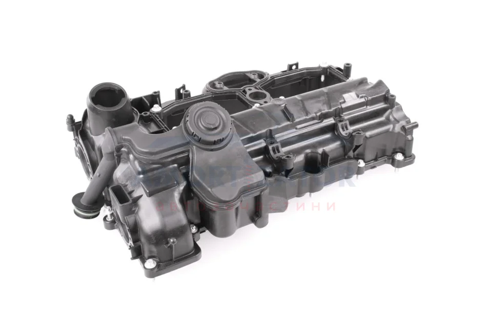Кришка клапанів BMW 1 (F20), 1 (F21), 2 (F22, F87), 2 (F23), 3 (F30, F80), 3 (F31), 3 GRAN TURISMO (F34), 4 (F32, F82), 4 (F33, F83), 4 GRAN COUPE (F36), 5 (F10), 5 (F11) 1.6/2.0/2.0H 10.10-06.21 VAICO V208711 (фото 1)