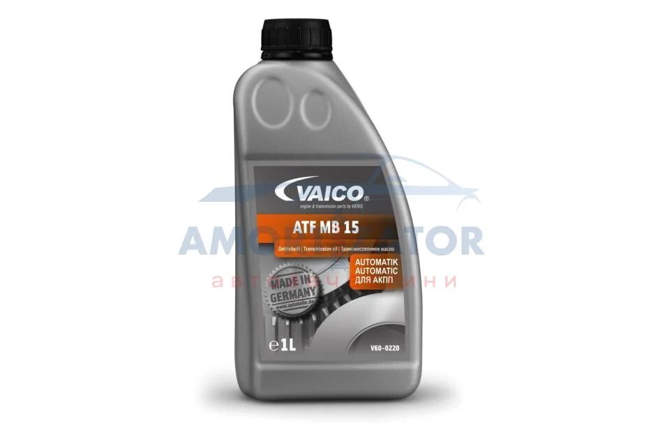 Олива трансмісійна 1L Vaico ATF MB15 (АКПП 722.9) (MB 236.15) VAICO V600220 (фото 1)