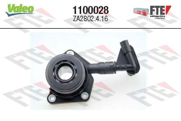 Підшипник зчеплення гідравлічний FORD B-MAX, ECOSPORT, FIESTA, FIESTA V, FIESTA VI, FOCUS I, FUSION, KA, KA+ III, STREET KA, TOURNEO COURIER B460, TRANSIT COURIER B460 MAZDA 2 1.0-2.0 10.98- VALEO 1100028 (фото 1)