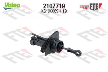Головний циліндр, зчеплення VALEO 2107719