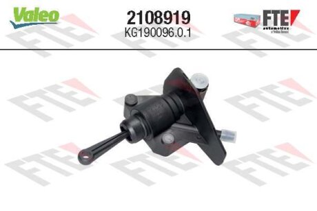 FORD головний циліндр зчеплення Fiesta 95- VALEO 2108919