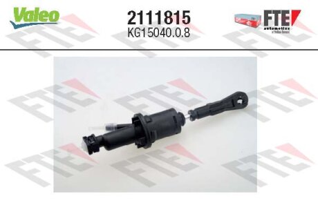 Головний циліндр, зчеплення VALEO 2111815