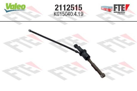 Головний циліндр, зчеплення VALEO 2112515