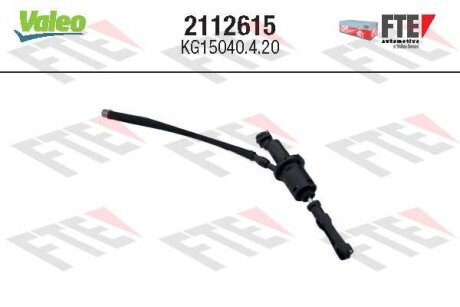 CITROEN Головний циліндр зчеплення C6 2.2 HDi 06-, PEUGEOT VALEO 2112615