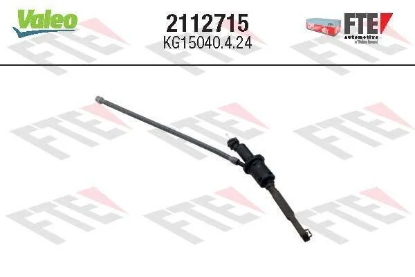 CITROEN Головний циліндр зчеплення C4 GRAND PICASSO I VALEO 2112715 (фото 1)