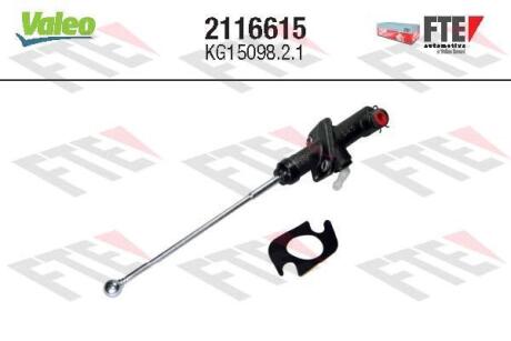 Головний циліндр зчеплення VALEO 2116615