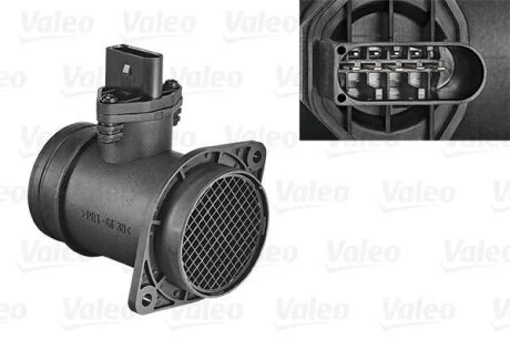 Витратомір повітря (дизель) AUDI 1,9TDI VW 1,9TDI/2,5SDI/TDI SEAT (5 конт. в ряд) VALEO 253720