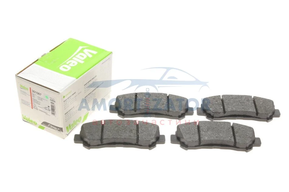Гальмівні колодки, дискові VALEO 301067 (фото 1)