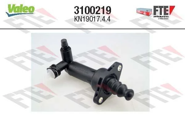 Робочий циліндр зчеплення (19,1мм) AUDI A1, A2, A3, Q2 SEAT ALTEA, ALTEA XL, ARONA, ATECA, CORDOBA, IBIZA III, IBIZA IV, IBIZA IV SC, IBIZA IV ST, IBIZA V, LEON, LEON SC 1.0-3.6 08.97- VALEO 3100219 (фото 1)