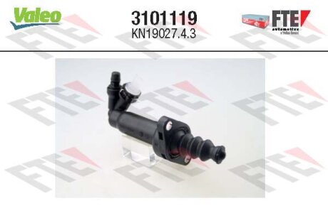 Циліндр зчеплення, робочий VALEO 3101119