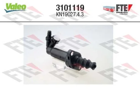 Виконавчий циліндр приводу, зчеплення VALEO 3101119