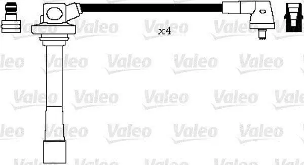 MAZDA Провода високої напруги 626 97- VALEO 346065 (фото 1)