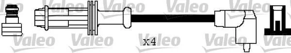 CITROEN дроти високої напруги 4шт 1,0-1,4: AX, ZX, Saxo, Xsara PEUGEOT 106/205/306/Partner VALEO 346299 (фото 1)