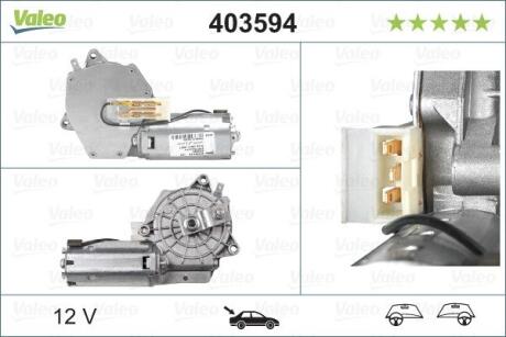 Мотор склоочисника VALEO 403594