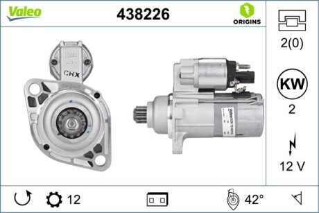 Стартер VALEO 438226