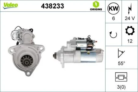 Стартер VALEO 438233