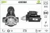 Стартер (12В, 2,2кВт, новий із заставою) CITROEN JUMPER II FIAT DUCATO FORD RANGER, TOURNEO CUSTOM V362, TRANSIT, TRANSIT CUSTOM V362, TRANSIT TOURNEO, TRANSIT V363 2.2D/2.4D/3.2D 04.06- VALEO 438360 (фото 1)