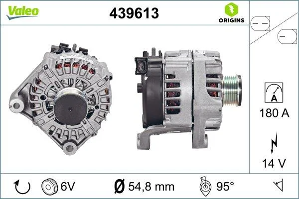 Генератор VALEO 439613 (фото 1)