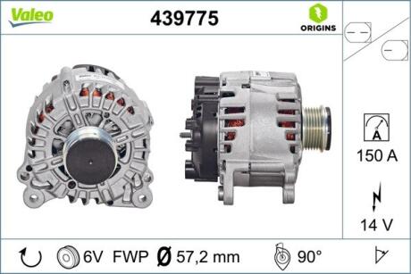 Генератор VALEO 439775