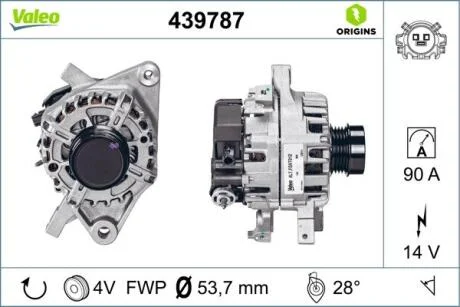 Генератор VALEO 439787