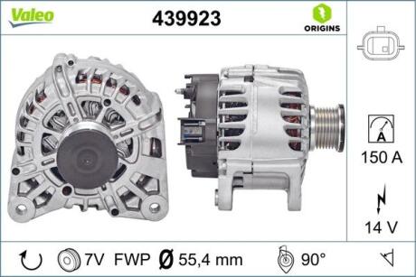 Генератор VALEO 439923