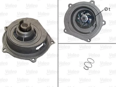 ROVER Помпа води 200/400/600,Honda,LandRover VALEO 506320