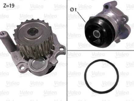 VW помпа води AUDI,SEAT,SKODA VALEO 506533