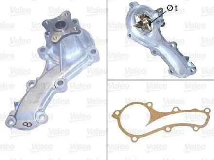 NISSAN помпа води Almera,Primera 00- VALEO 506705
