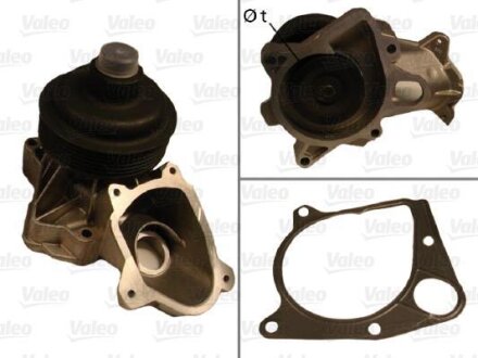 BMW помпа води E46,E65,X5 E53 3.0d 01- VALEO 506711