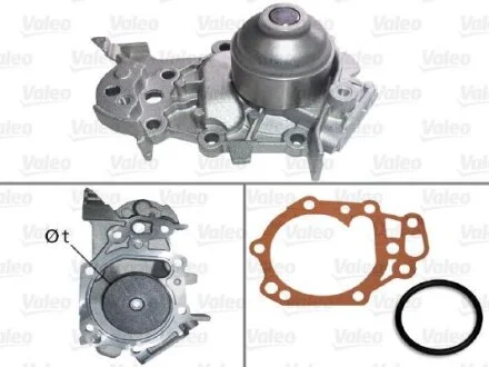 RENAULT помпа води Logan,Sandero,Clio,Twingo,Kangoo VALEO 506780