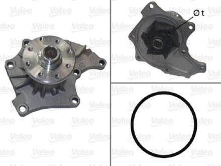 OPEL Помпа води MONTEREY 3.1TD 92- VALEO 506929