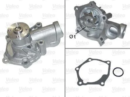 MITSUBISHI помпа води Outlander 2.4 03- VALEO 506934