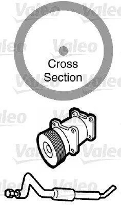 Кільце гумове VALEO 509166 (фото 1)