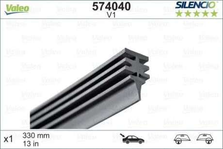 Гума для склоочисника VALEO 574040