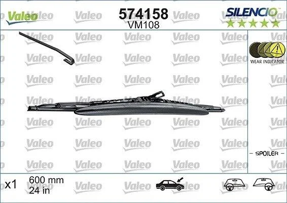 Склоочисник VALEO 574158 (фото 1)