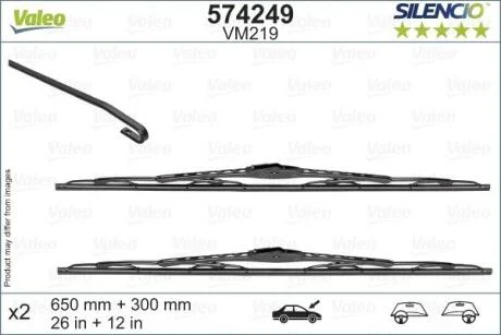 Щітка двірника VALEO 574249