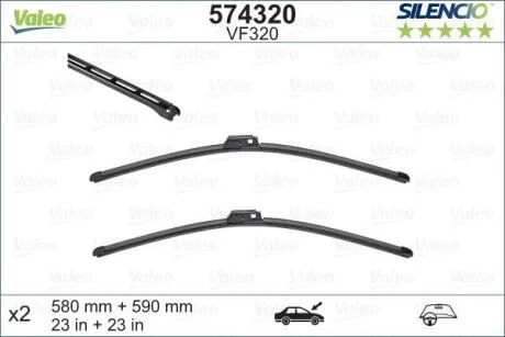 Щітка склоочисника VALEO 574320