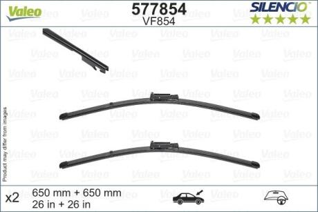 Комплект щіток склоочисника VALEO 577854