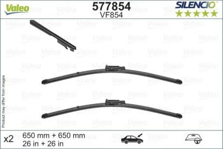Комплект щіток склоочисника VALEO 577854