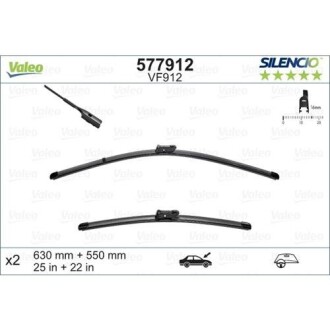 Щітка склоочисника VALEO 577912