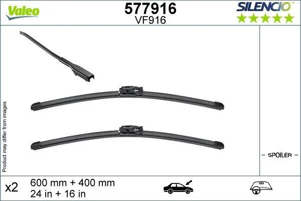 Щітки склоочисника VALEO 577916 (фото 1)