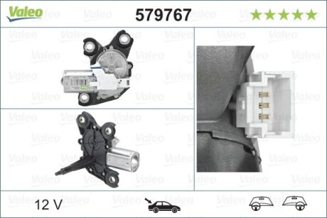 Двигун склоочисника VALEO 579767
