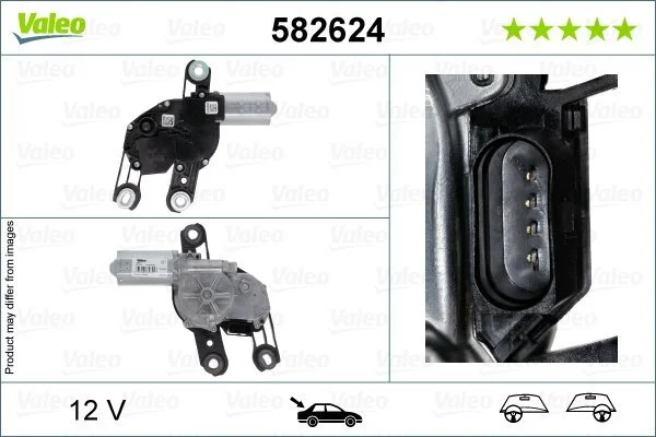Мотор склоочисника VALEO 582624 (фото 1)