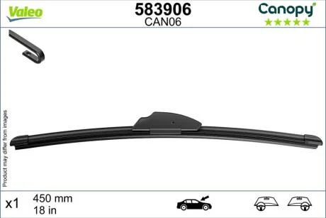 Щітка двірника VALEO 583906