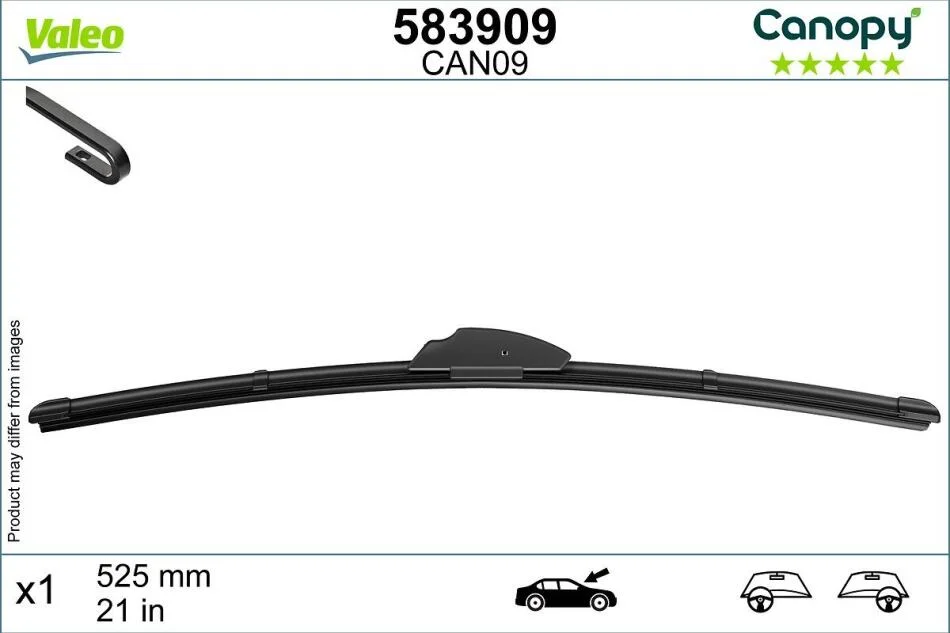 Щітки склоочисника VALEO 583909 (фото 1)
