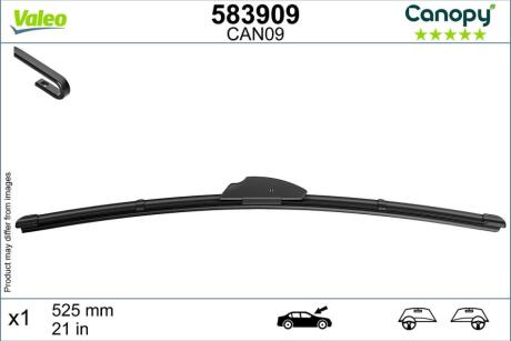Щітки склоочисника VALEO 583909