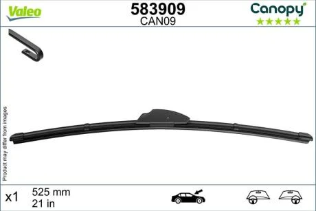 Щітки склоочисника VALEO 583909