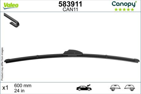 Щітки склоочисника VALEO 583911